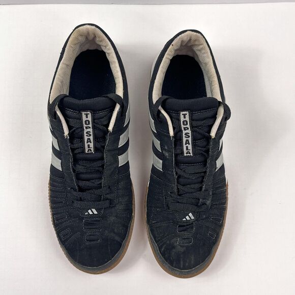 Vintage Adidas Top Sala Shoes Mens 11 Black Indoor Soccer Futsal Sneakers 674666 main image 9